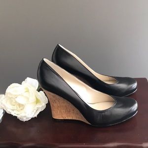 NEW Nine West black leather round toe size 8.5